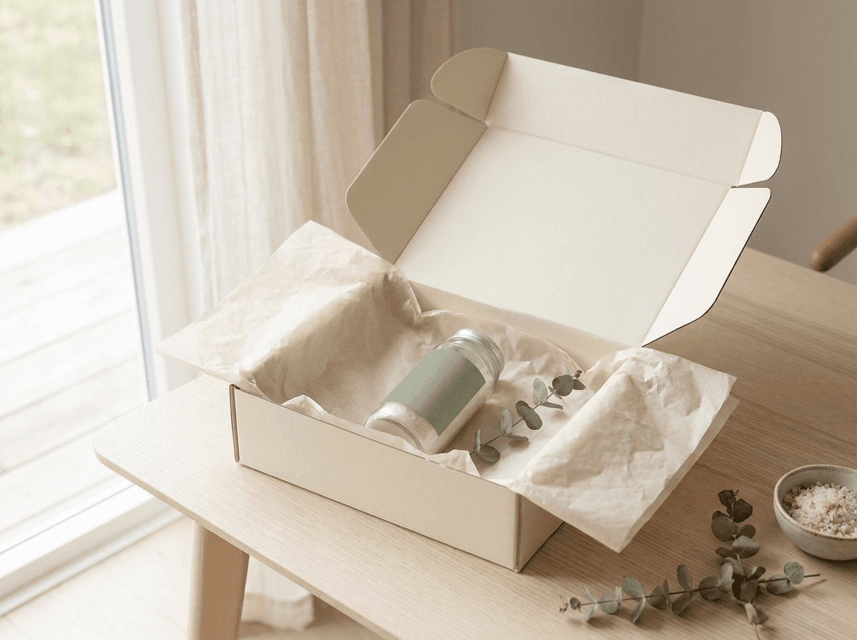A clean, discreet unboxing of an approved, American-made peptide therapy